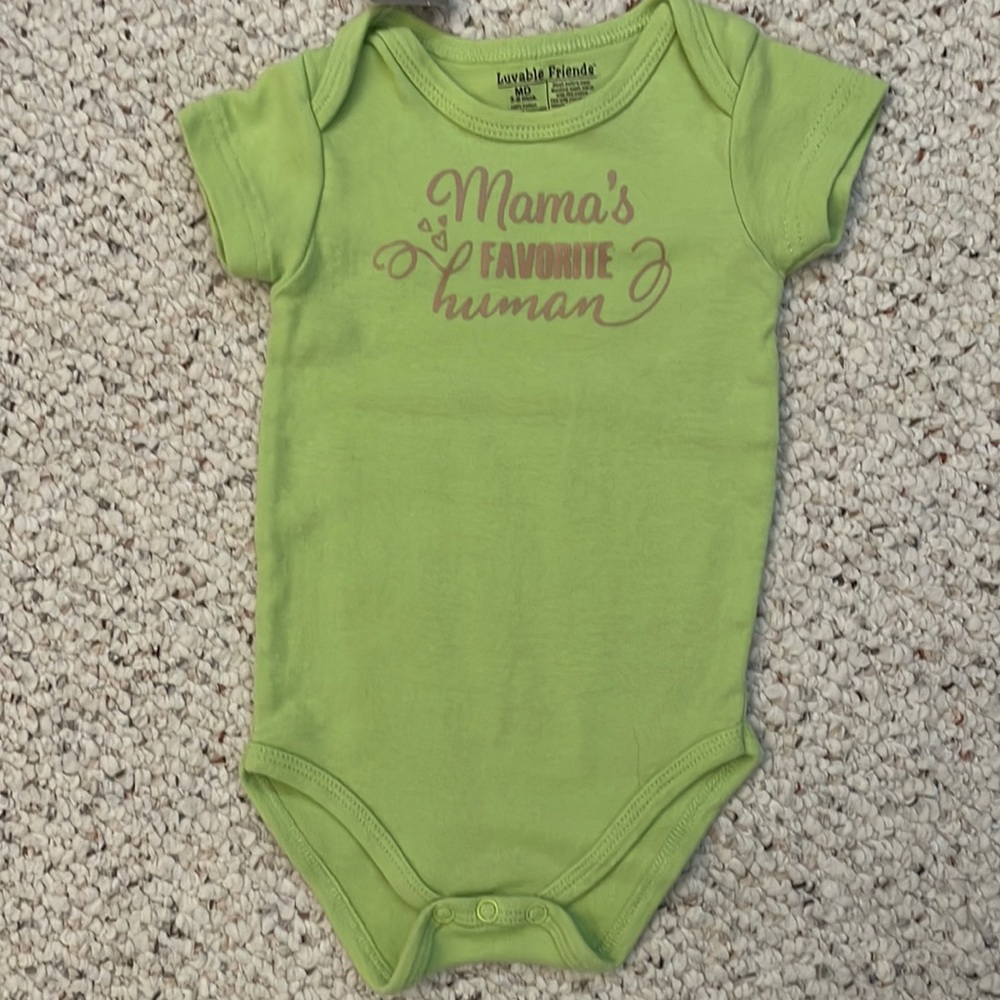Hand designed onesie 3-6m